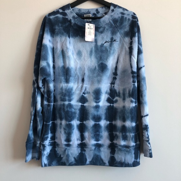 PINK Tie Dye Sweatshirt - Picture 2 of 6